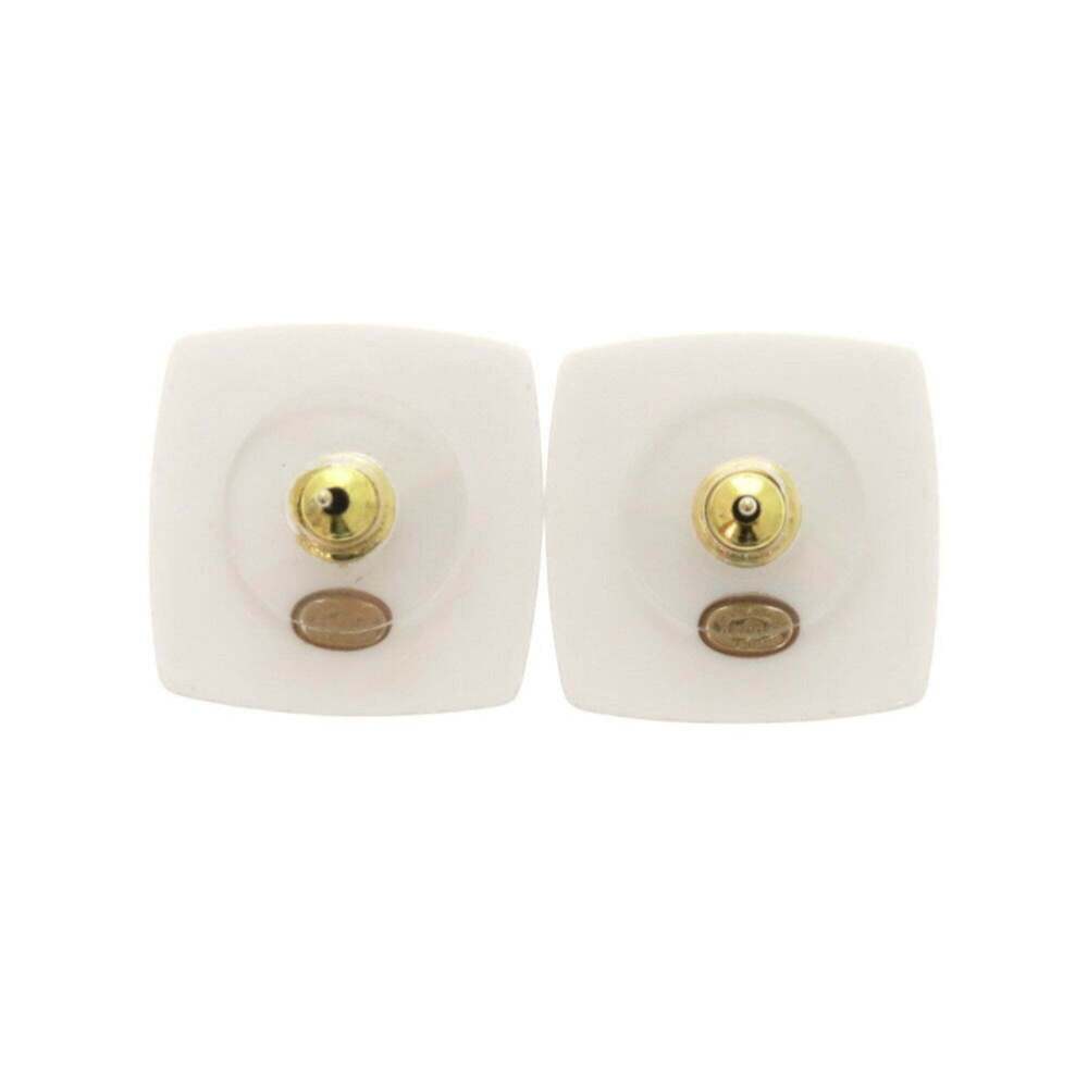 CHANEL Authentic Pink Logo Earrings - Picture 4 of 7